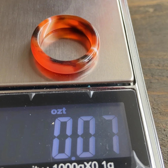 Alquimia Red and Brown Ring - Picture 3 of 4